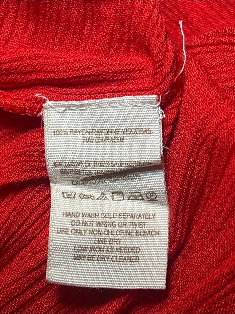 Free People Diamond Embroidered Tunic dress Bohemian Red White Small